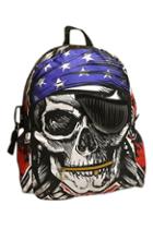 Romwe Cool Pirate Pirnt Backpack