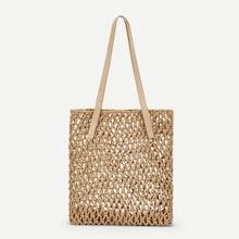 Romwe Cut-out Tote Bag