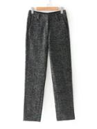 Romwe Tailored Tweed Pants