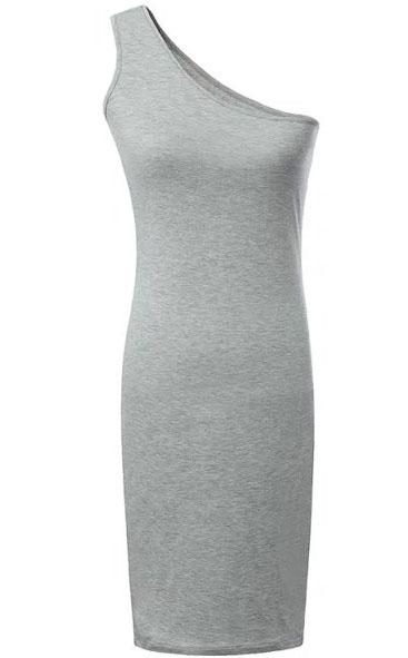 Romwe One-shoulder Slim Dress