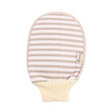 Romwe Striped Pattern Exfoliating Bath Glove