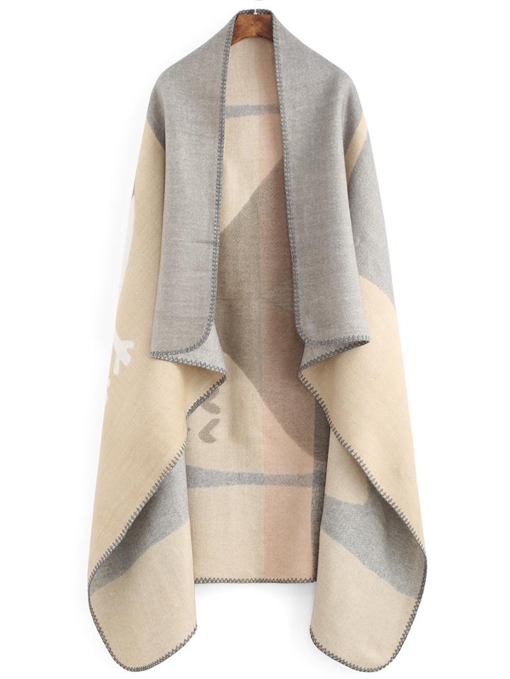 Romwe Owl Pattern Scarf