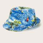 Romwe Guys Tropical Bucket Hat