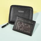 Romwe Slogan Print Zipper Around Purse