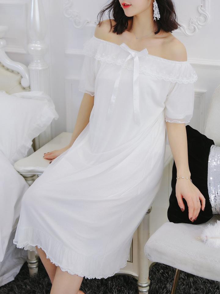 Romwe Lace Panel Mesh Overlay Dress