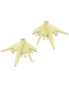 Romwe Gold Plated Small Stud Earrings