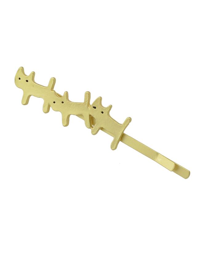 Romwe Gold Animal Shaped Long Hair Jewelry