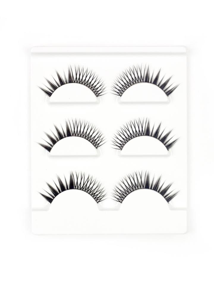 Romwe Asymmetrical False Eyelash 3pairs