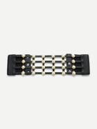 Romwe Hollow Design Belt With Faux Pearl
