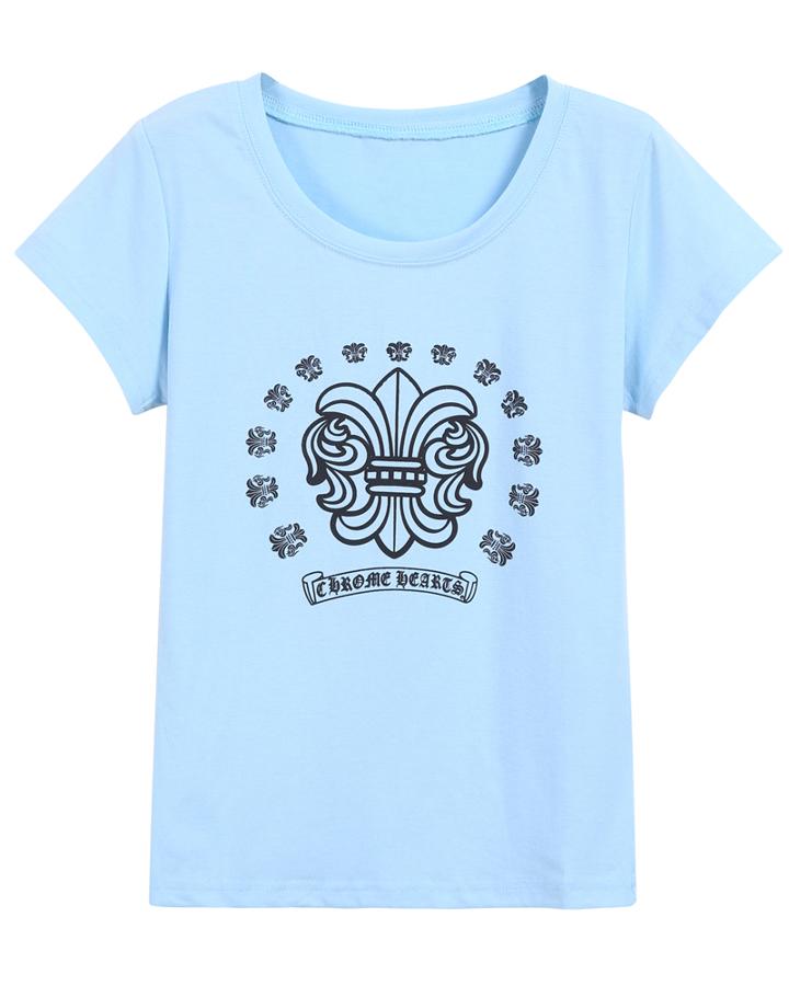 Romwe Round Neck Short Sleeve Print T-shirt