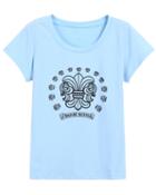 Romwe Round Neck Short Sleeve Print T-shirt
