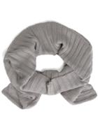 Romwe Knit Slit Scarf