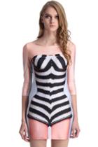 Romwe Classic Barbie Model Print Dress