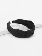Romwe Knot Design Wide Headband