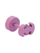 Romwe Pink Metal Bat Stud