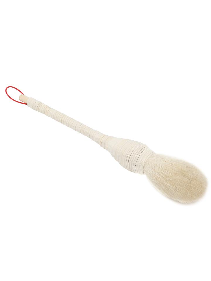 Romwe White Rattan Powder Brush