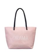 Romwe Slogan Shopper Tote Bag