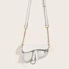 Romwe Clear Crossbody Bag With Inner Pouch