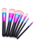 Romwe Rainbow Design Makeup Brush Set