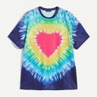 Romwe Guys Watercolor Print Tee