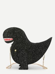 Romwe Bird Shaped Chain Bag