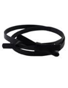 Romwe New Coming Pu Leather Thin Candy Color Fashion Women Belt