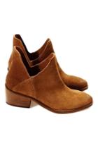 Romwe V Shaped Cool Brown Boots