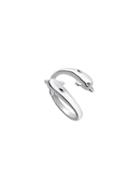 Romwe Silver Dolphin Wrap Ring