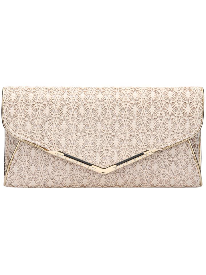 Romwe Magnetic Pierced Chain Bag