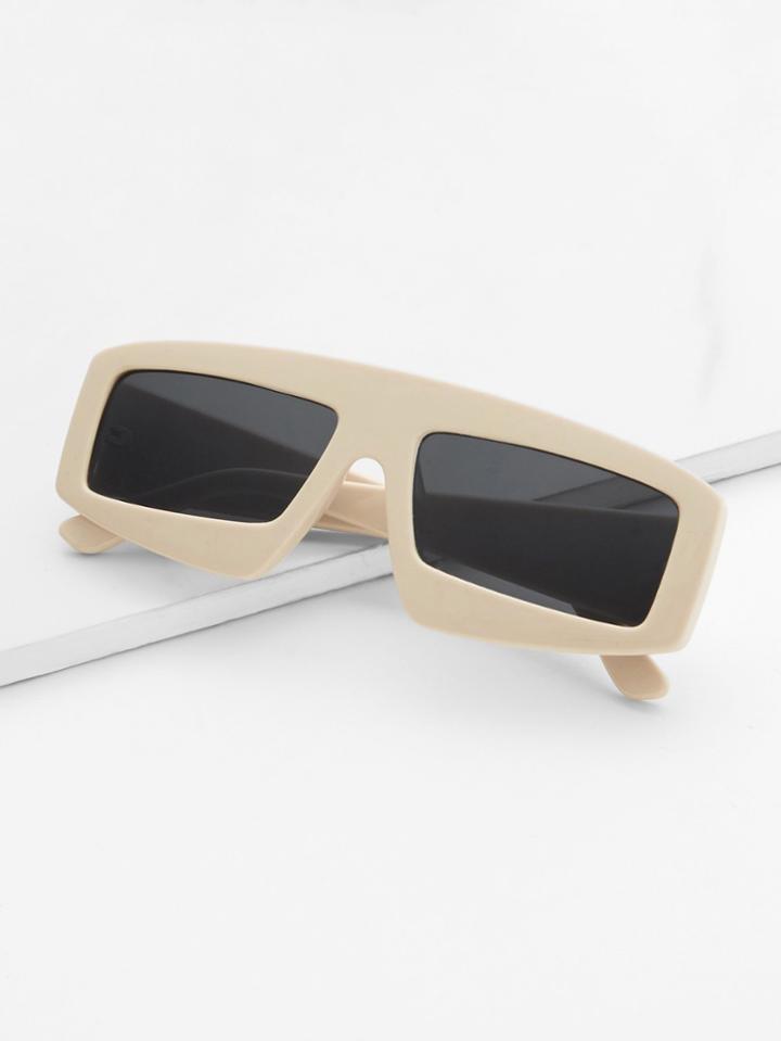 Romwe Chunky Frame Sunglasses