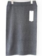 Romwe Elastic Waist Knit Skirt