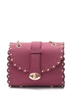Romwe Studded Design Chain Shoulder Bag