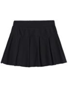 Romwe Flouncing Mini Black Skirt