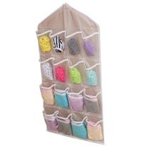 Romwe 16 Pocket Clear Storage Bag