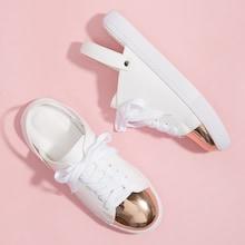 Romwe Slingback Cap Toe Sneakers