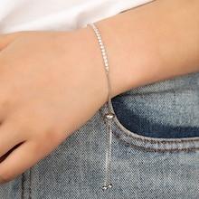 Romwe Rhinestone Engraved Link Bracelet