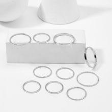 Romwe Slim Ring Set 10pcs