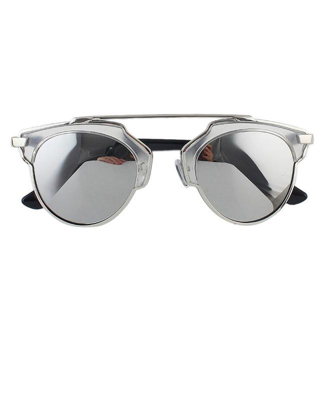 Romwe Silver Women Sunglasses