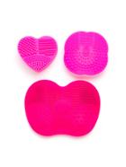 Romwe Makeup Brush Cleaning Palette 3pcs