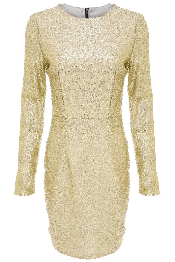 Romwe Romwe Sparkle Sequin Bodycon Dress