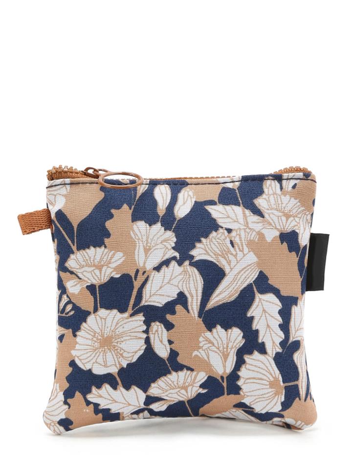 Romwe Flower Print Mini Storage Bag