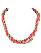 Romwe Latest Design Layered Beads Choker Necklace