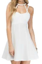 Romwe Cut-out A-line Slim Sexy Dress