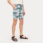 Romwe Guys Tropical Drawstring Waist Shorts