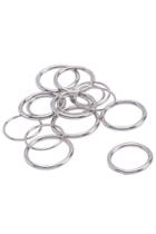 Romwe Simple Silvery Ring Set