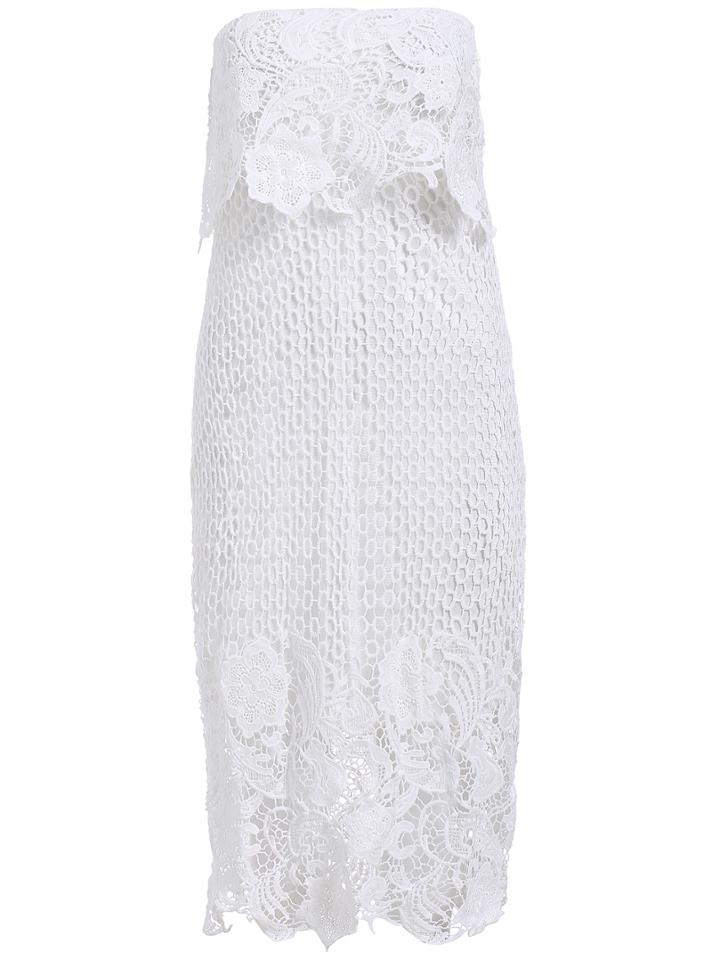 Romwe Off The Shoulder Lace Bodycon Dress