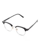 Romwe Half Frame Clear Lens Glasses