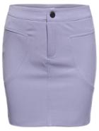 Romwe Single Button Bodycon Skirt