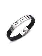 Romwe Metal Scorpion Detail Sports Bracelet