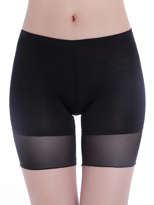 Romwe Black Safety Shorts
